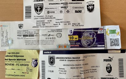Cât trebuie să coste un bilet la un meci de fotbal în România?